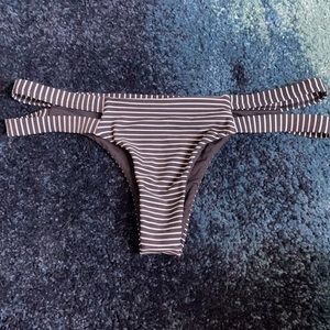 Billabong Striped Bikini Bottoms